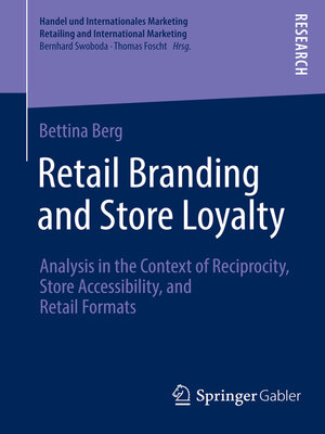 cover image of Retail Branding and Store Loyalty